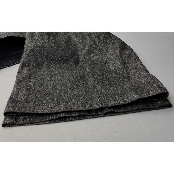 Denim & Co Pants Womens 28 Metallic Stretch Straight Leg Jeans Shimmer Glam - Picture 6 of 13